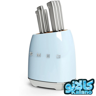 سرویس چاقو 7 پارچه اسمگ رنگ آبی